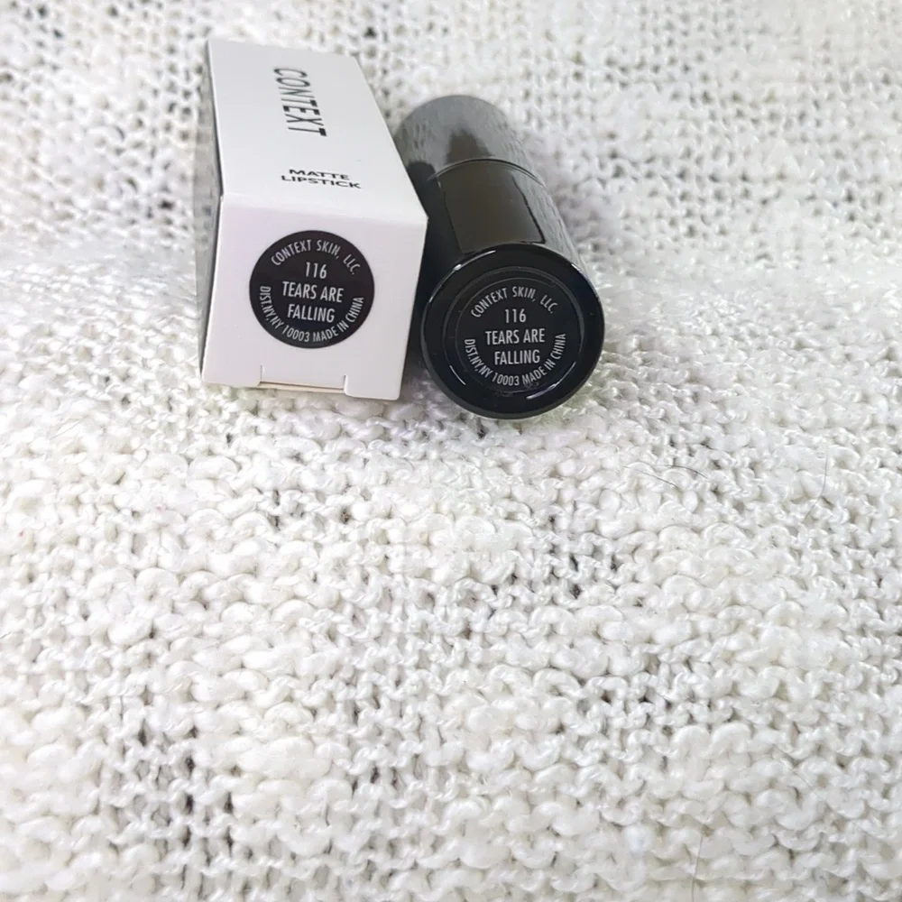 Context Matte Lipstick in 116 Tears Are Falling, 2.4g/0.08oz